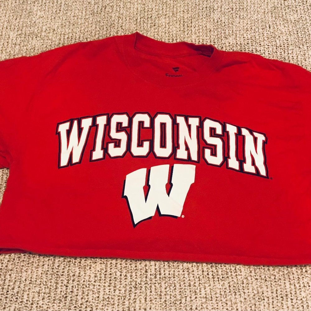University of Wisconsin Cropped Top